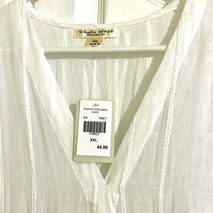 White Beach Dress from Cracker Barrel.